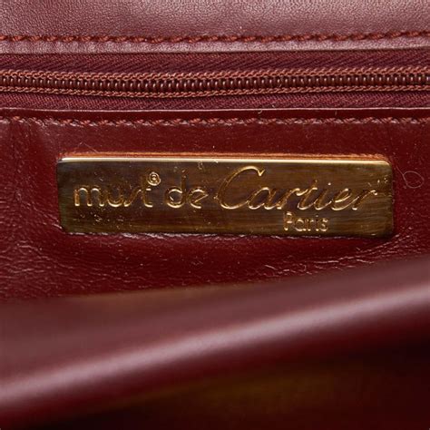 bolsa cartier vintage|vintage cartier handbags.